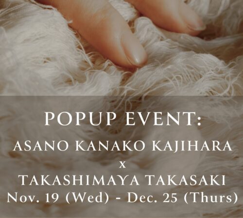 ASANOKANAKOKAJIHARAxTakasaki Takashimaya POPUPEVENT